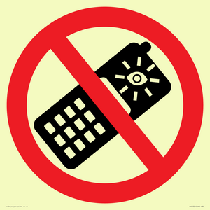 P910 Prohibition: No camera phones